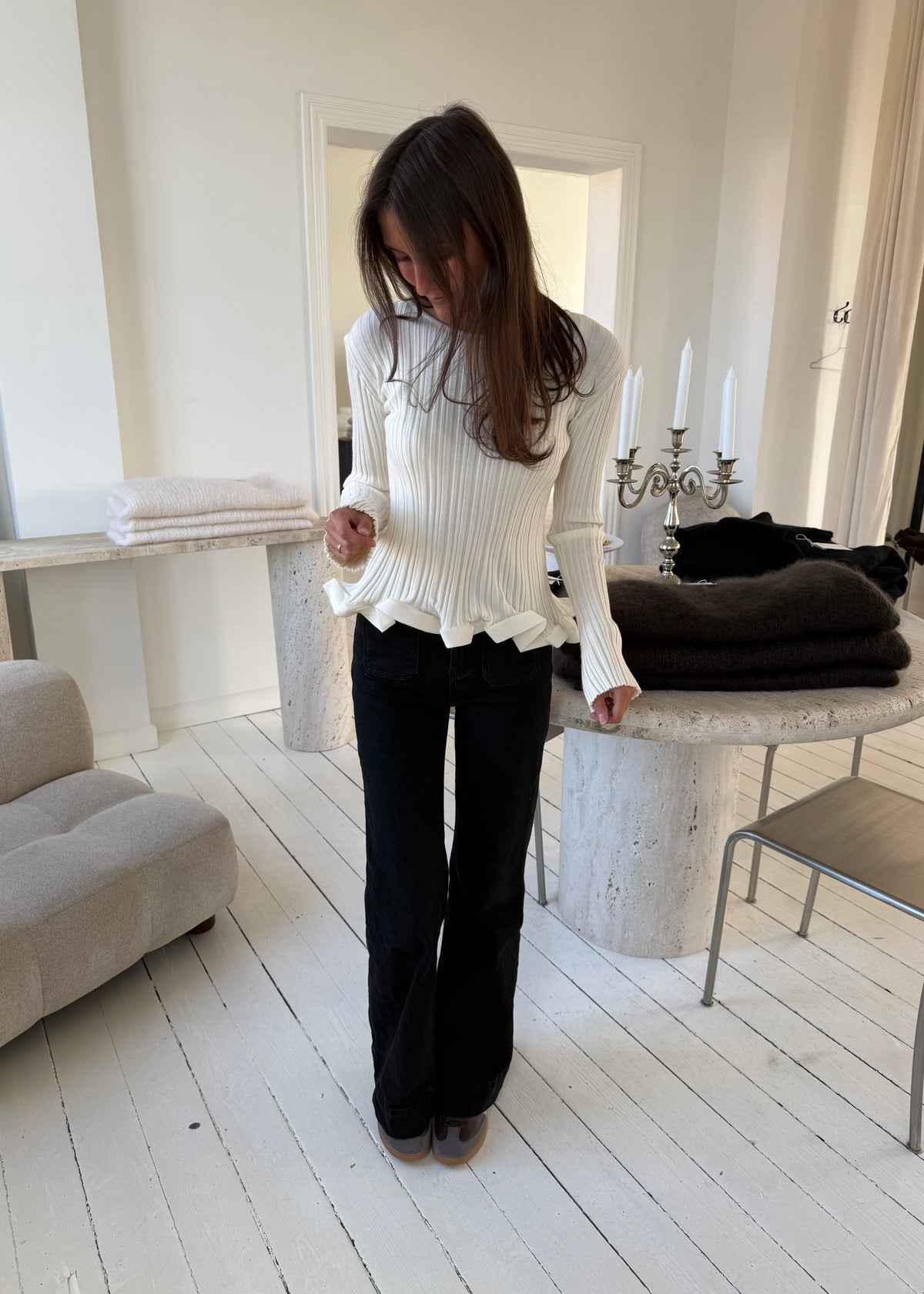 ROMY BLUSE - Beige