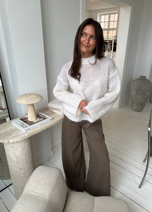 Kaia MOHAIR JUMPER - Hvid
