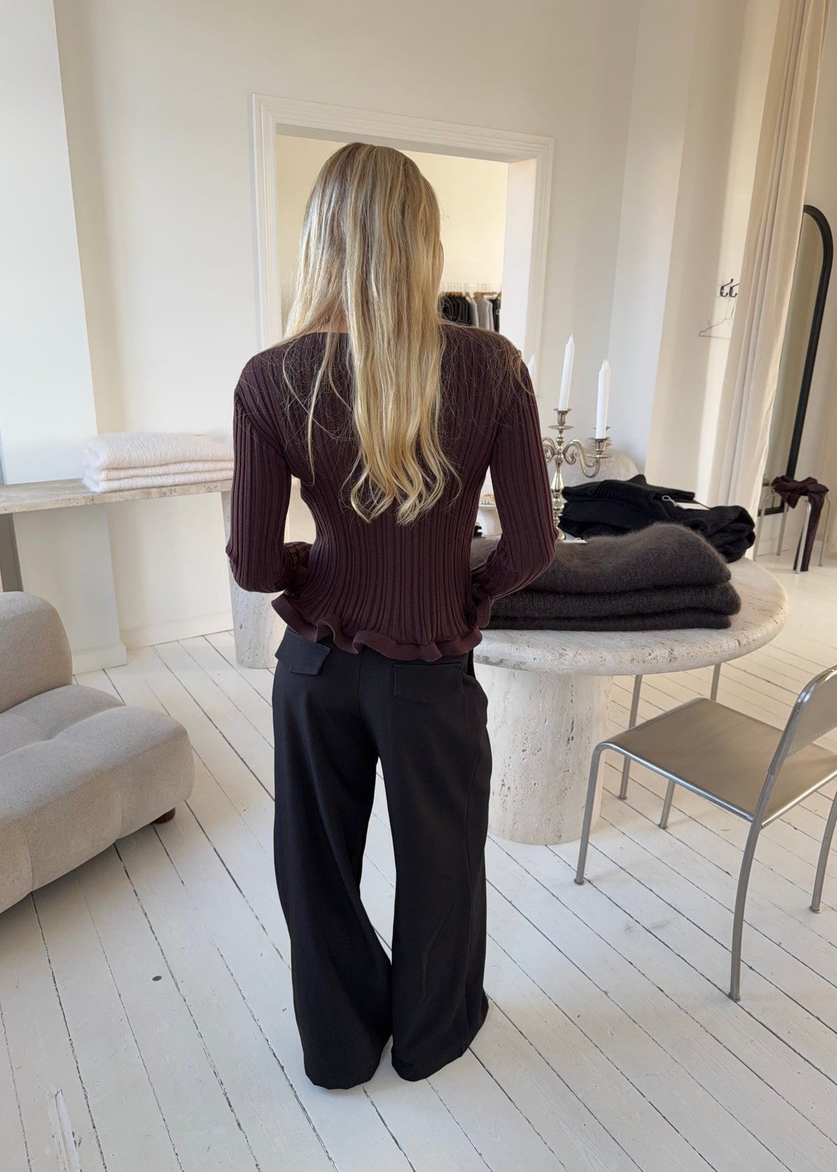 ROMY BLUSE - Brun