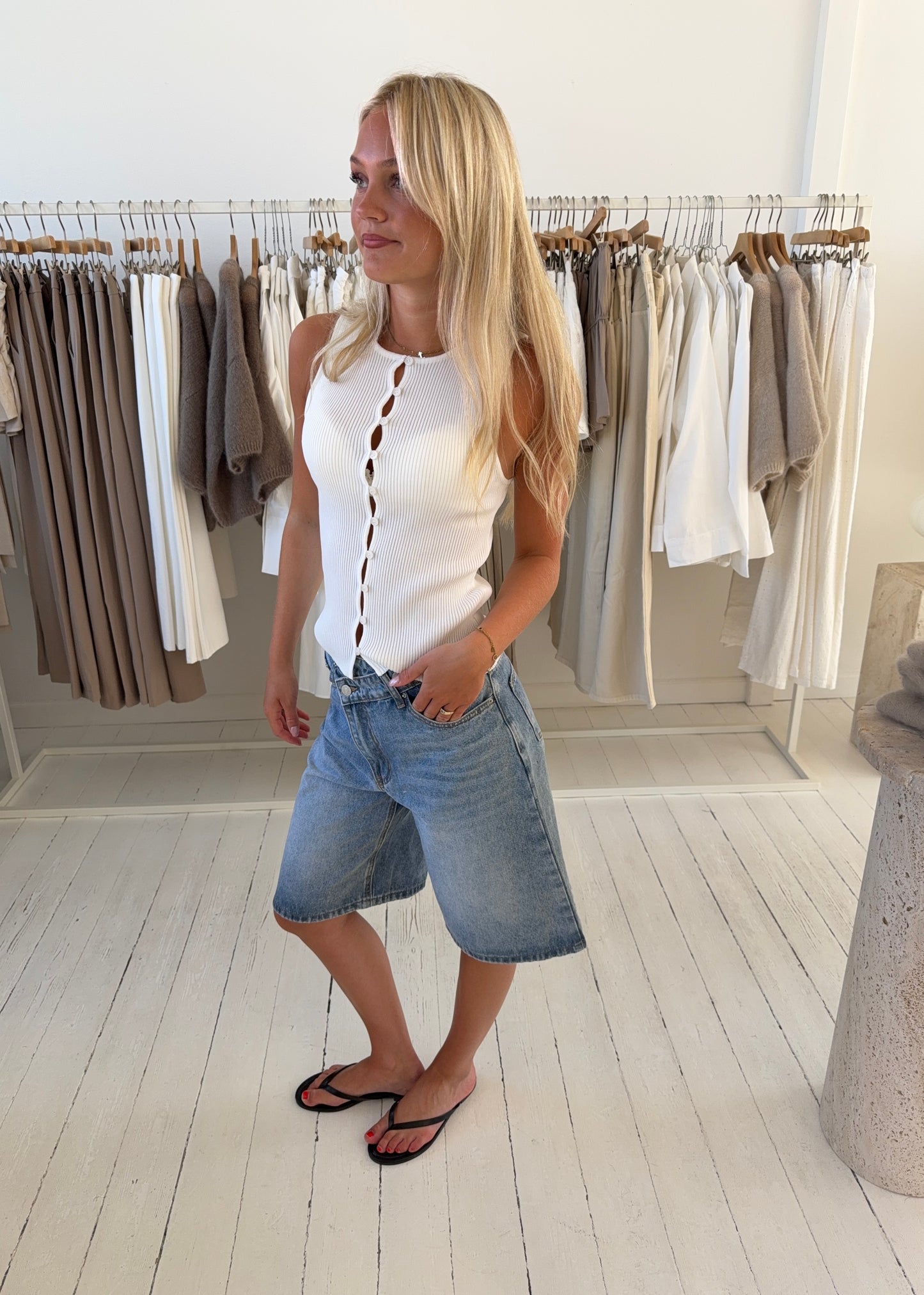INGVILD SHORTS - Blå