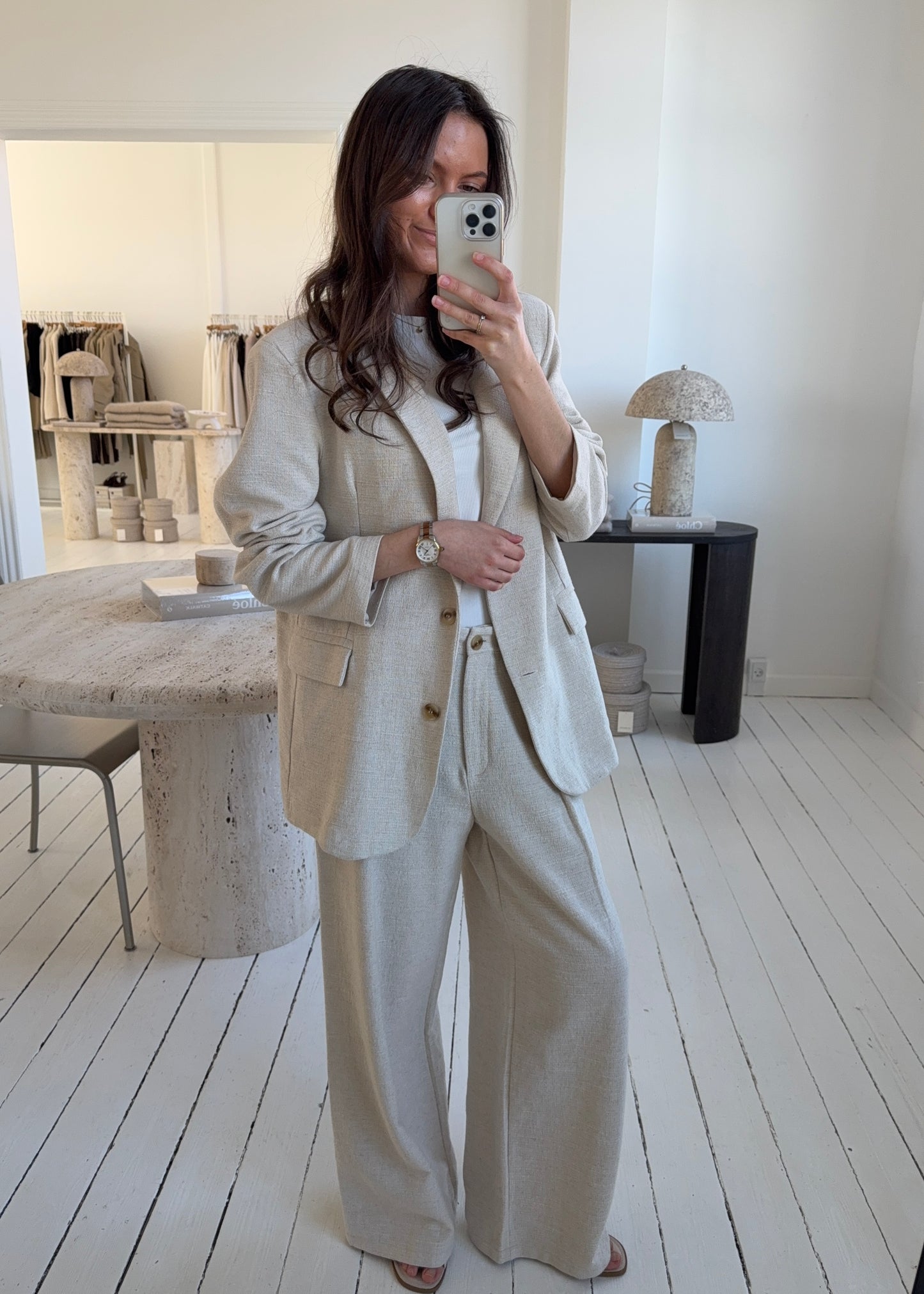 Spring-MAGDA Blazer - Beige