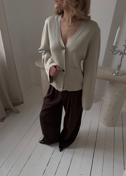 ANGEL CARDIGAN - Beige