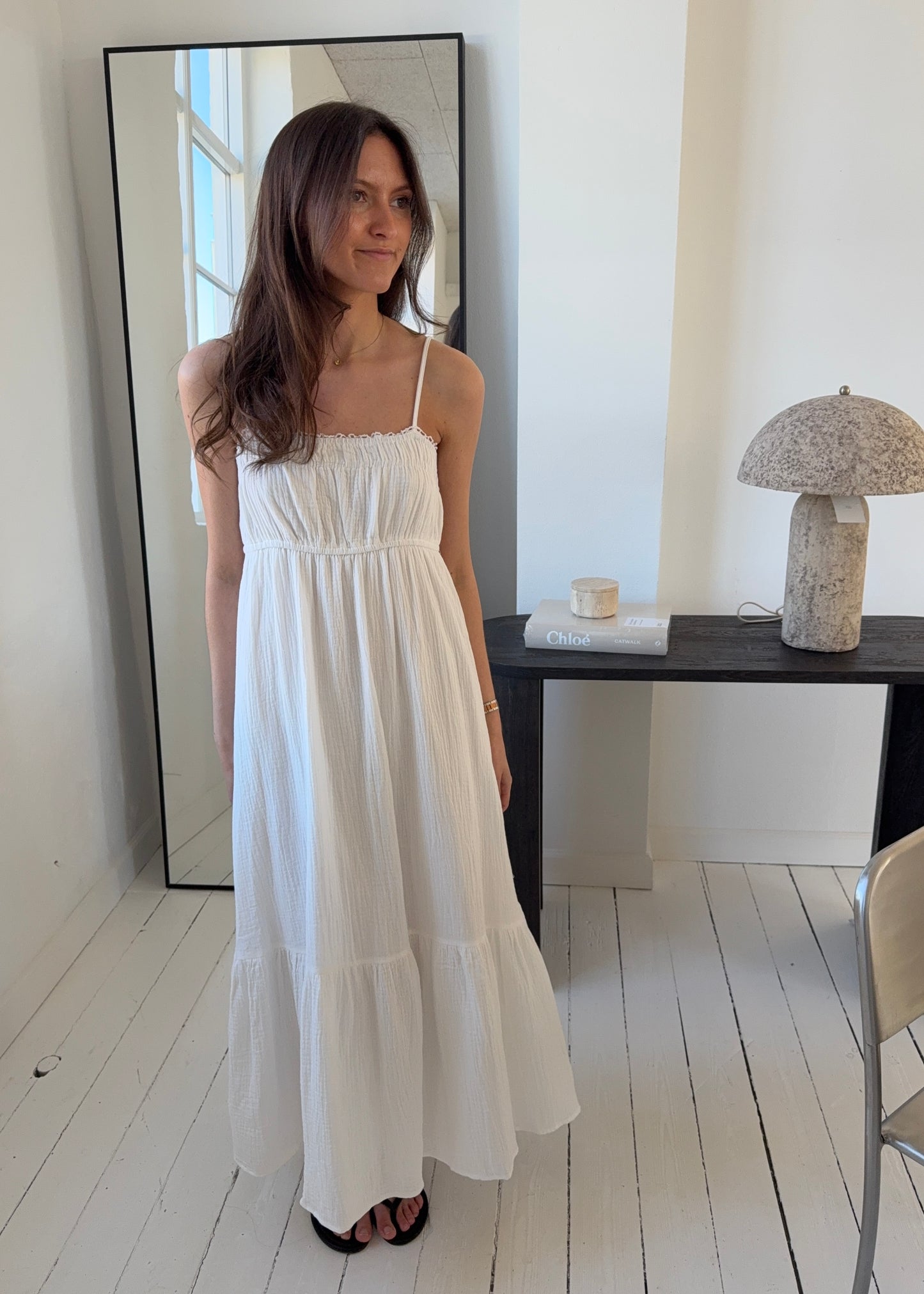 JOSEPHINE DRESS - Hvid