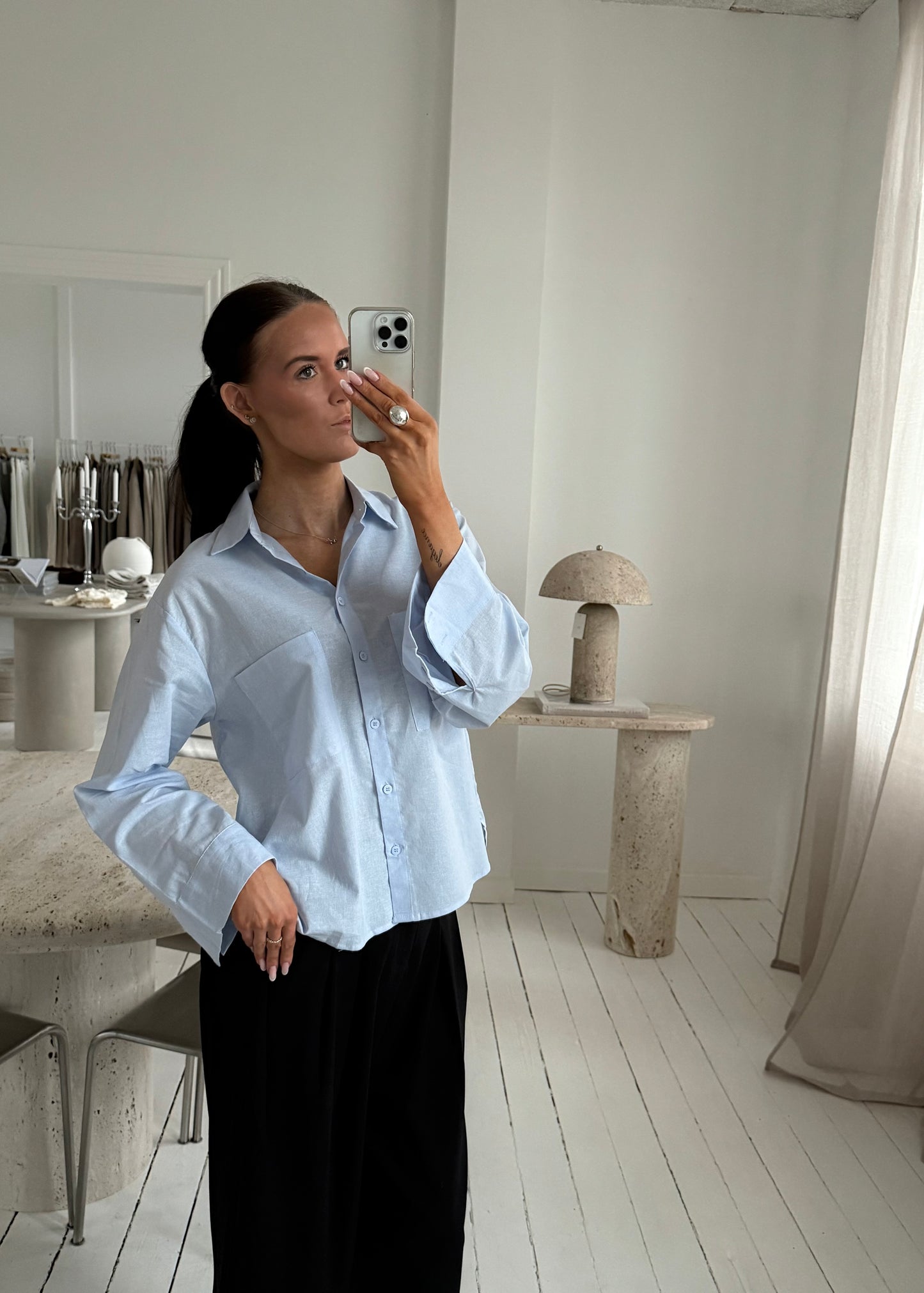 Summer-MAGDA Skjorte - Blå