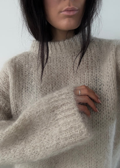 Kaia MOHAIR JUMPER - Beige