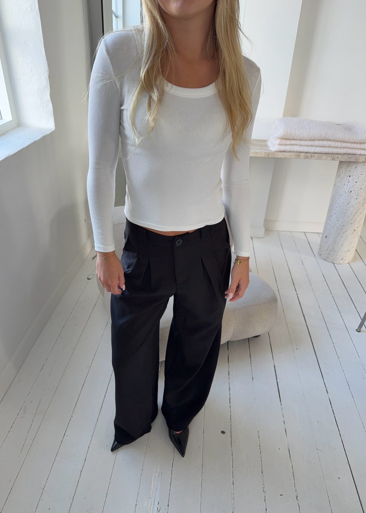 CLEO BLUSE - Hvid