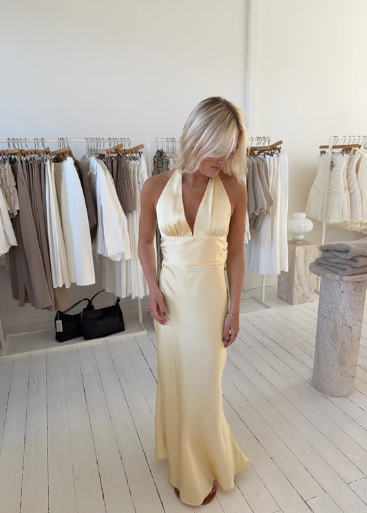 RONJA DRESS - Gul