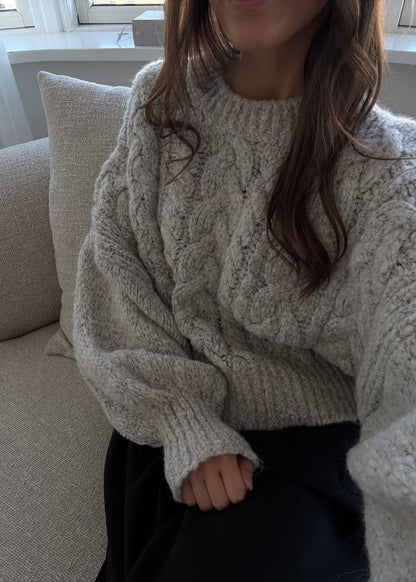 Sascha-MAGDA Strik - Beige/Grå