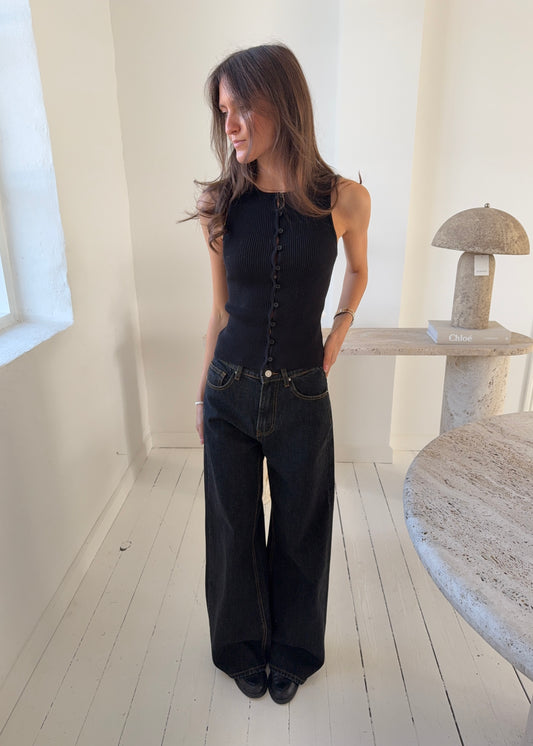 ANNIKA JEANS - Sort