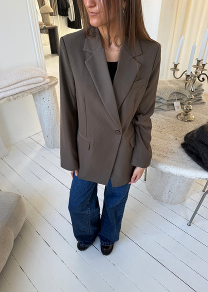 MANDI BLAZER - Brun