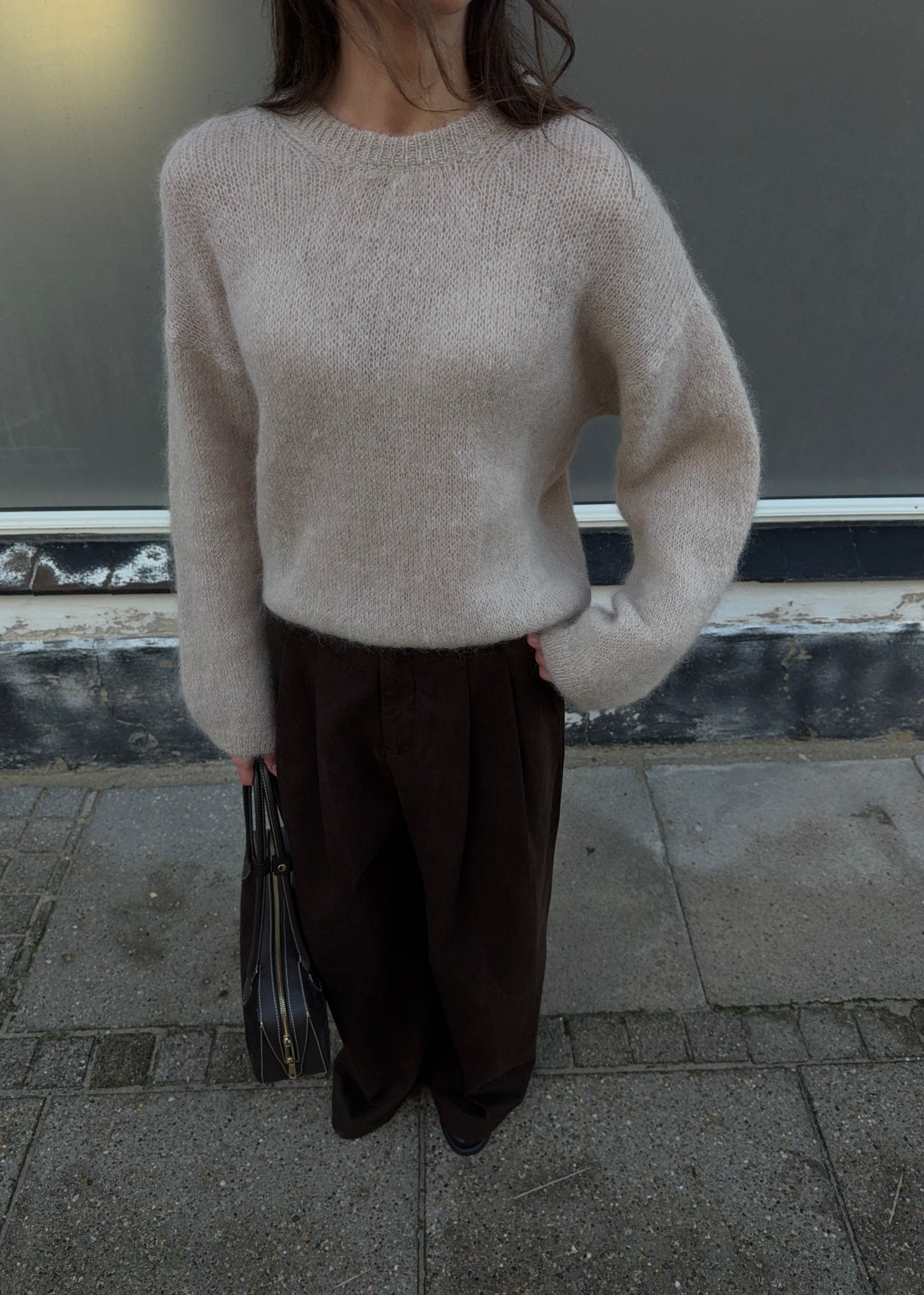 Flora-MAGDA Sweater - Beige