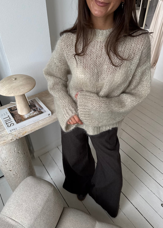Kaia MOHAIR JUMPER - Beige
