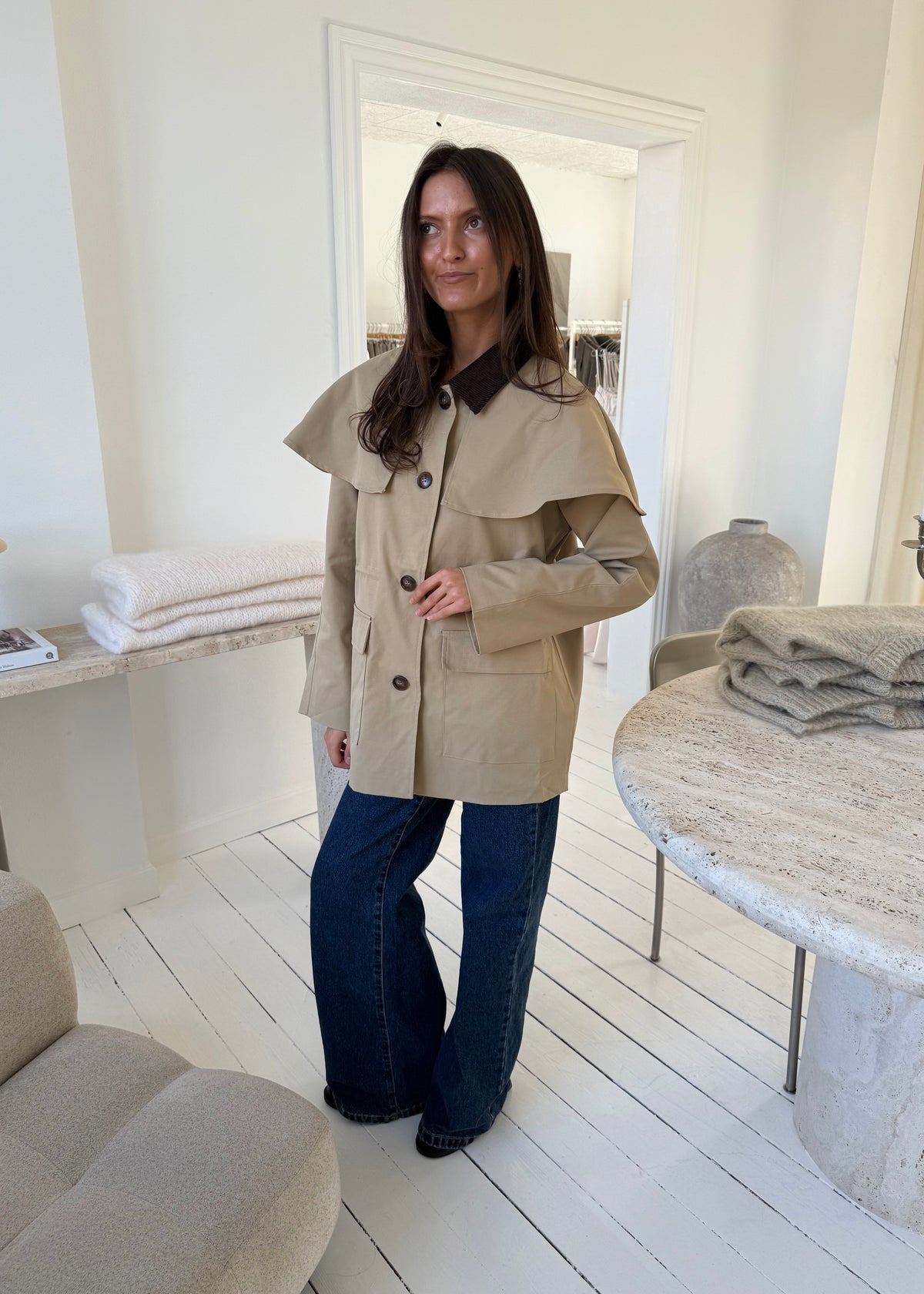 VIOLETTE JAKKE - Beige