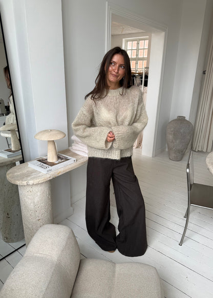 Kaia MOHAIR JUMPER - Beige