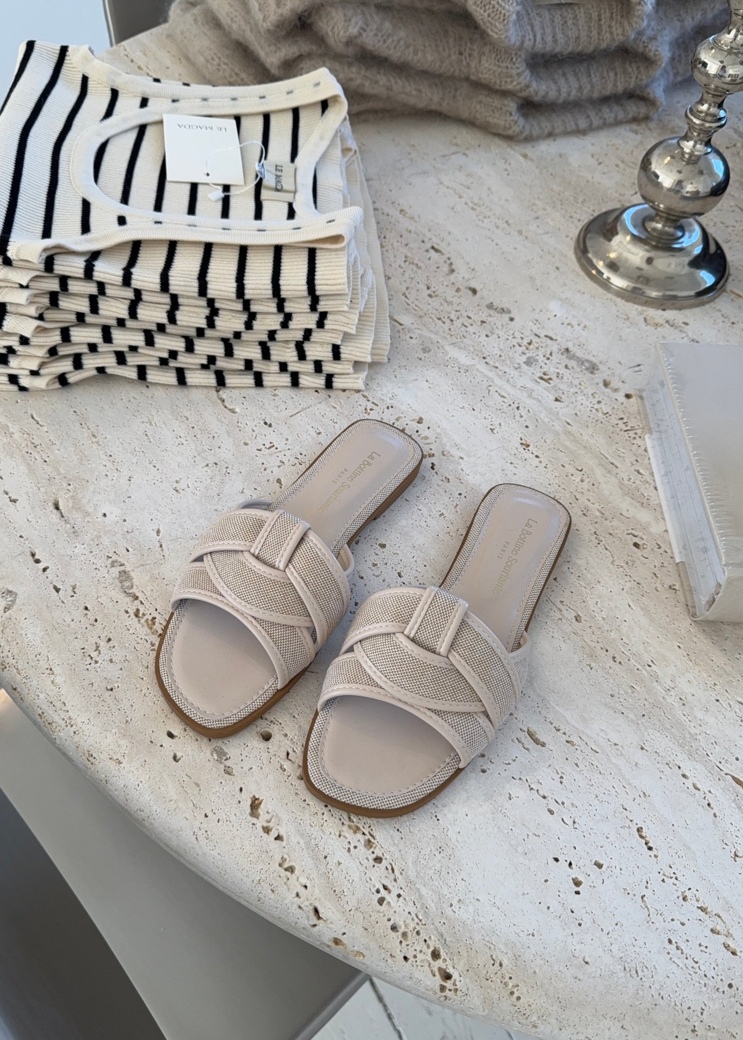 ELVA SANDALER - Beige