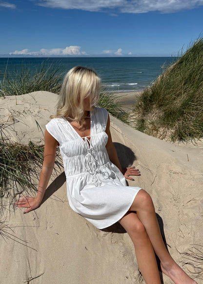 MADICKEN DRESS - Hvid