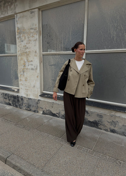 Short-MAGDA Trenchcoat - Beige