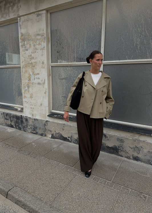 Short-MAGDA Trenchcoat - Beige