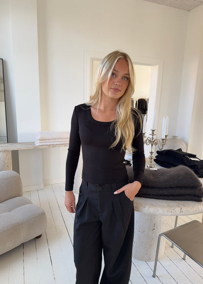 CLEO BLUSE - Sort