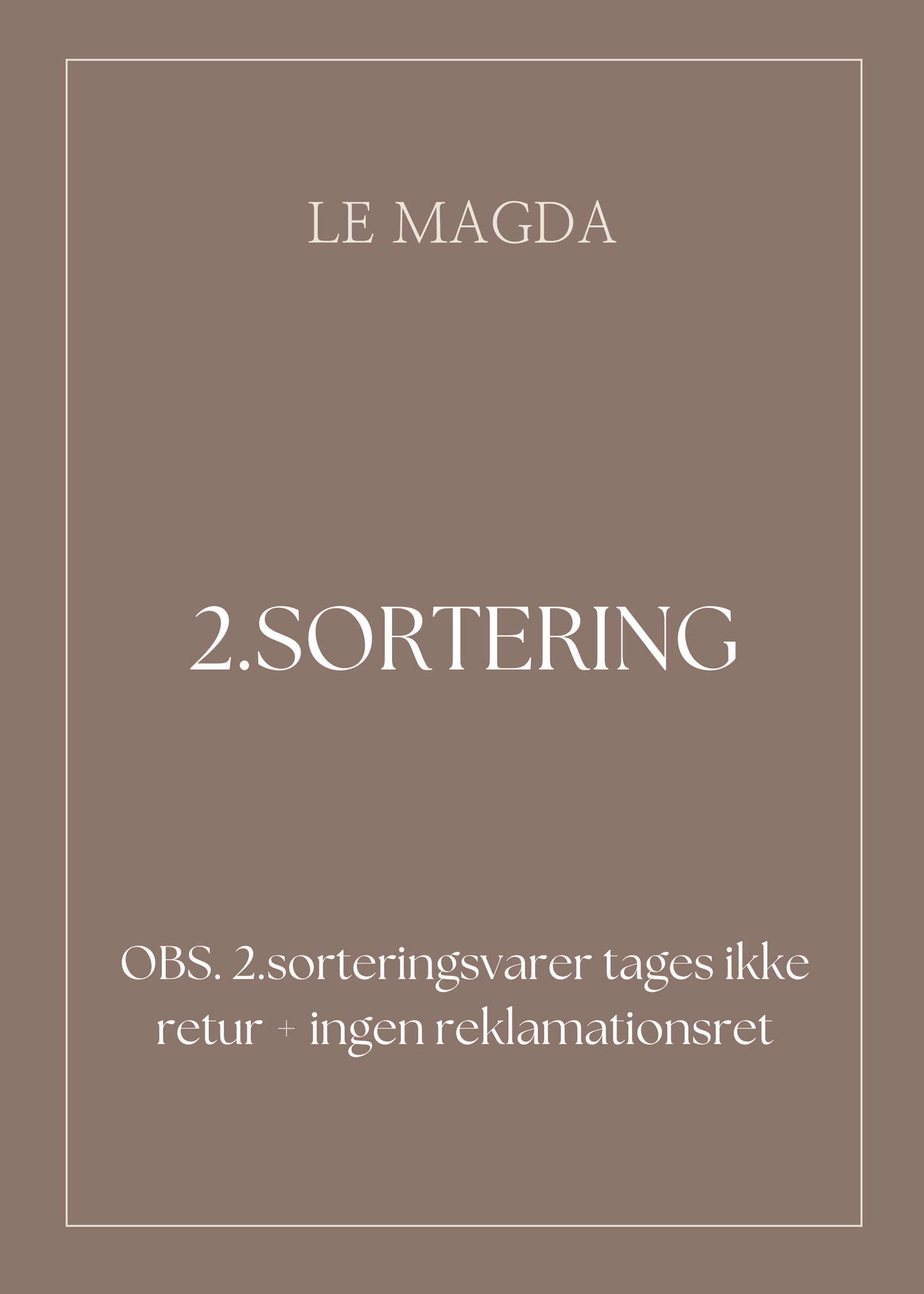 2.sortering - produkt 13