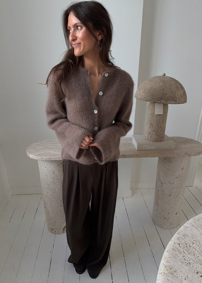 Luna-MAGDA Cardigan - Brun