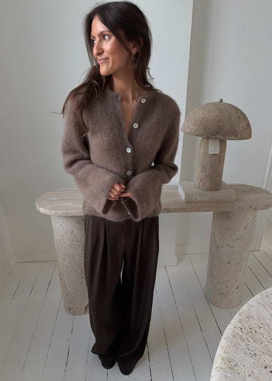 Luna-MAGDA Cardigan - Brun