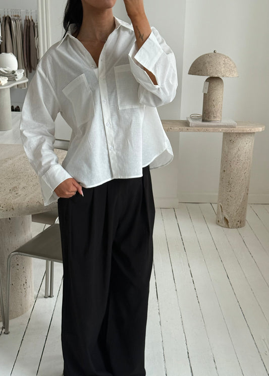 Summer-MAGDA Skjorte - Hvid