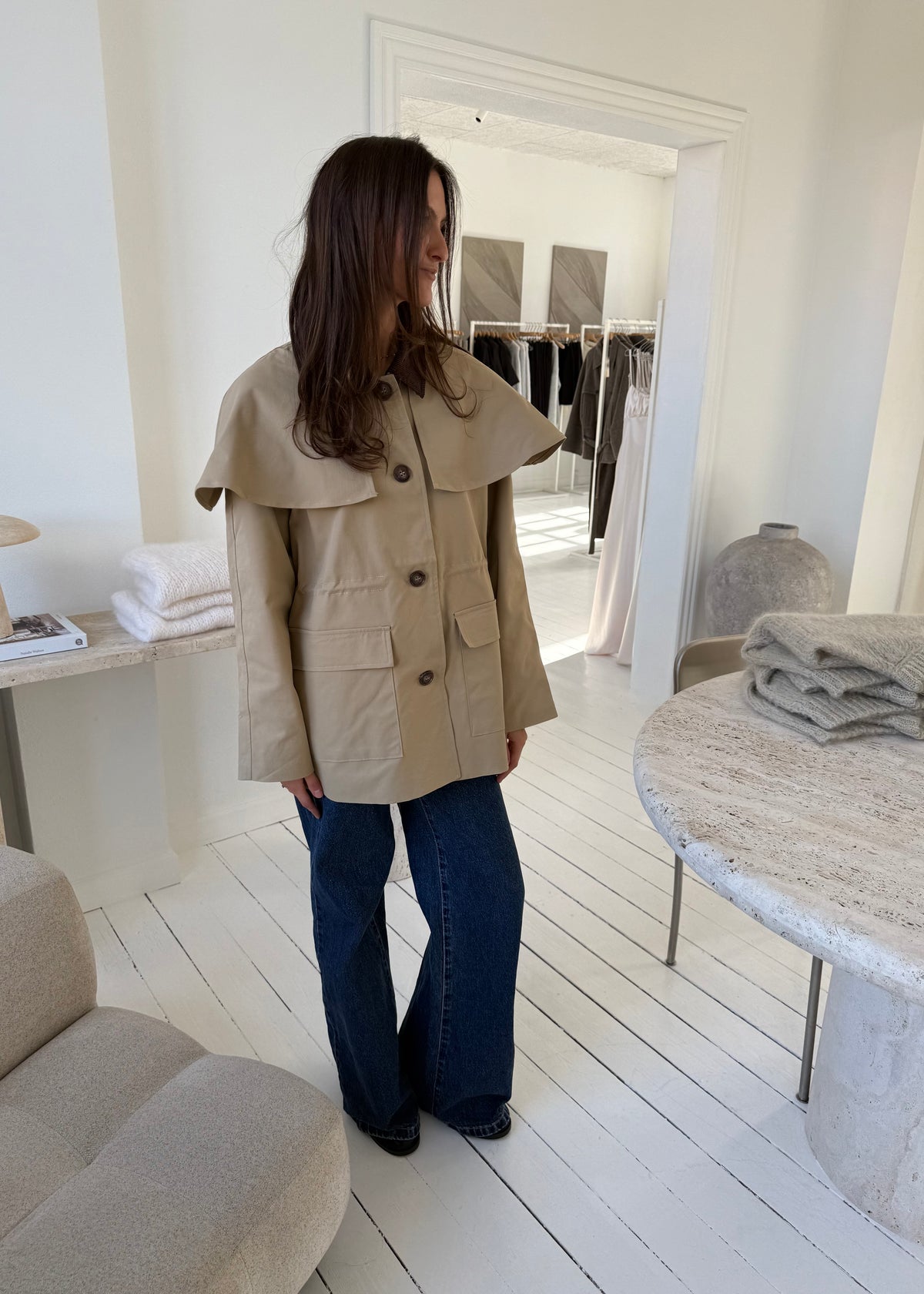 VIOLETTE JAKKE - Beige
