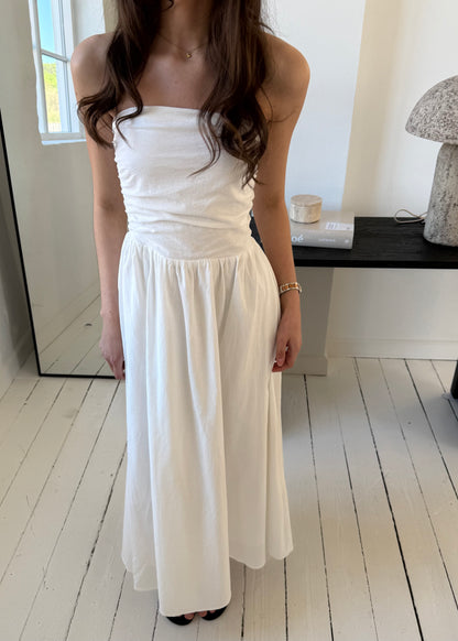 KATJA DRESS - Hvid