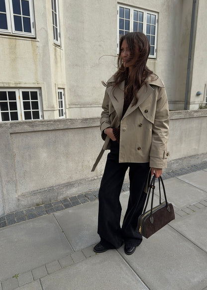 Short-MAGDA Trenchcoat - Beige