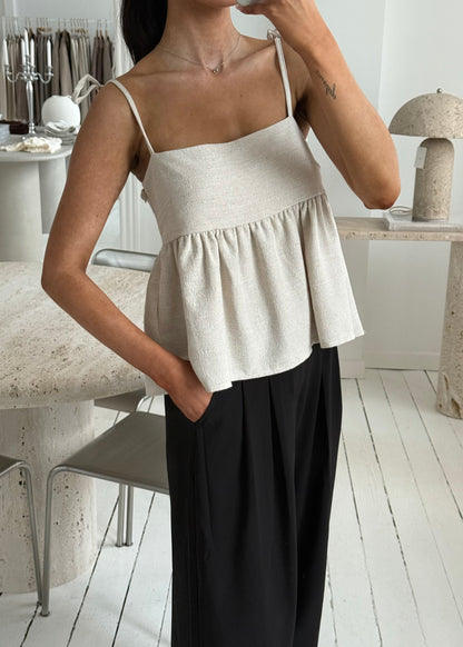 Mira-MAGDA Top - Beige
