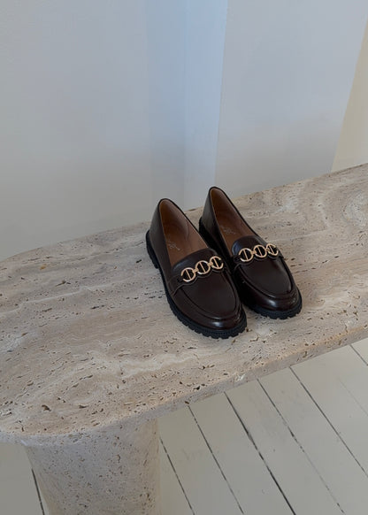 ISABELLA LOAFERS - Brun
