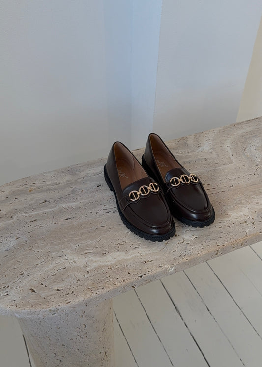 ISABELLA LOAFERS - Brun