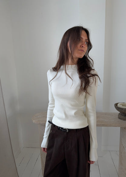 FANNY BLUSE - Cream