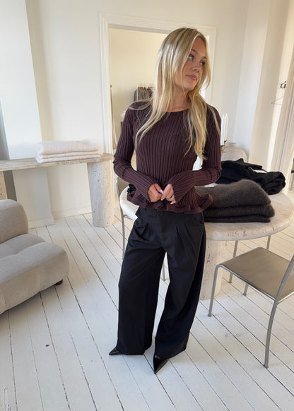 ROMY BLUSE - Brun