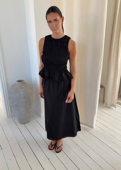 ELLIE SKIRT - Sort
