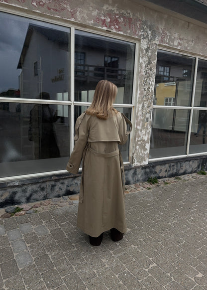 Long-MAGDA Trenchcoat - Beige