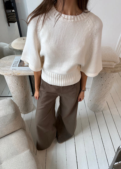 MOLLY SWEATER - Cream