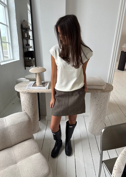 ALBA SKIRT - Brun