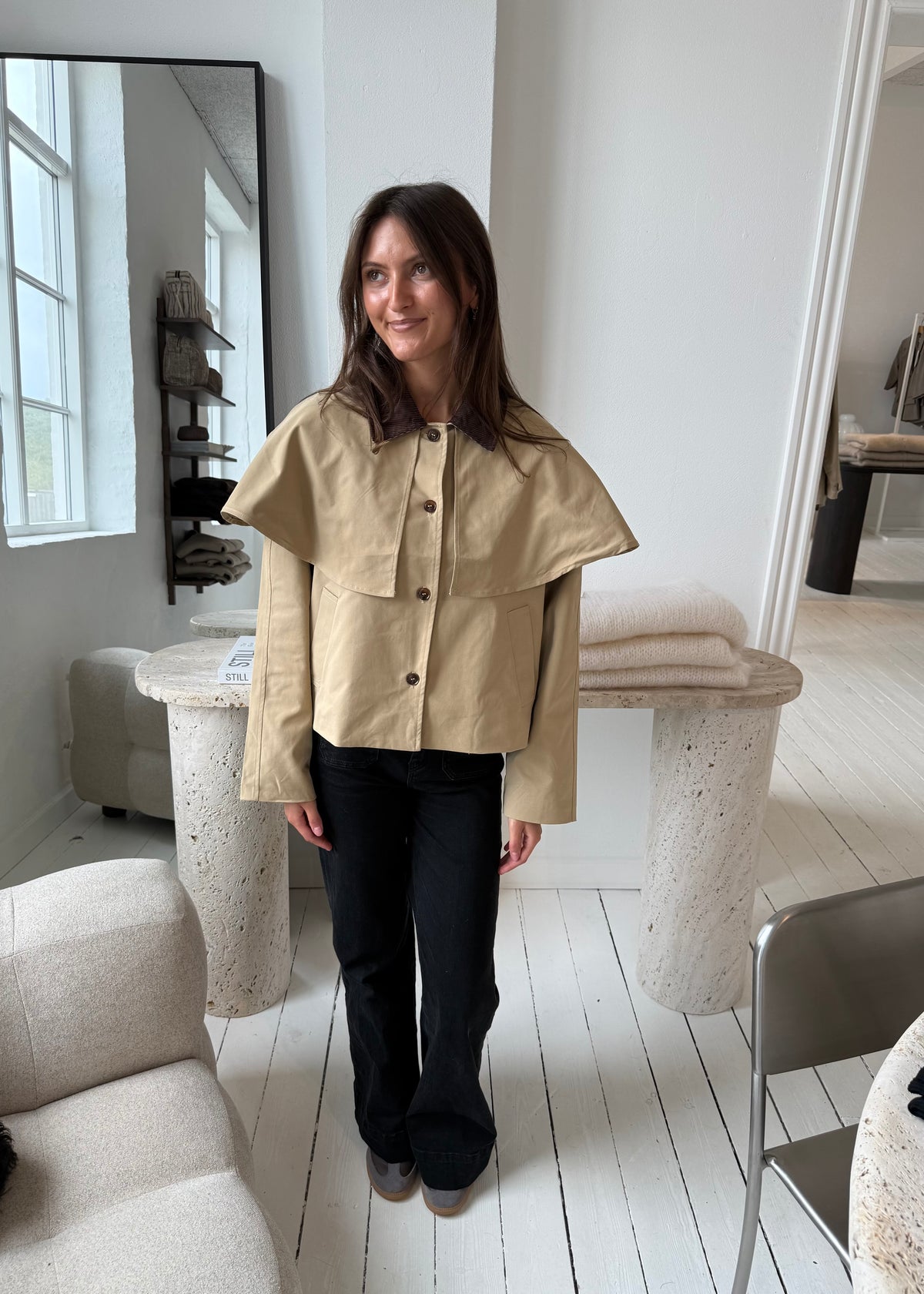 ESTELLE JAKKE - Beige