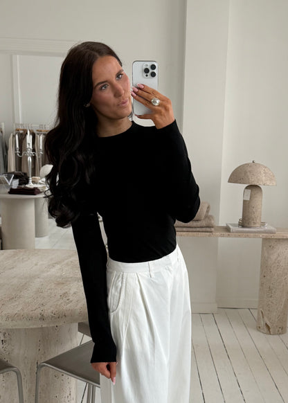 FANNY BLUSE - Sort