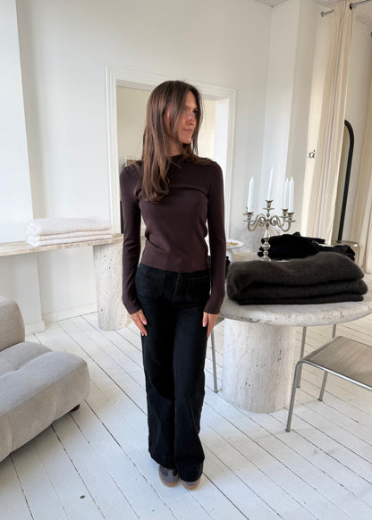 FANNY BLUSE - Brun