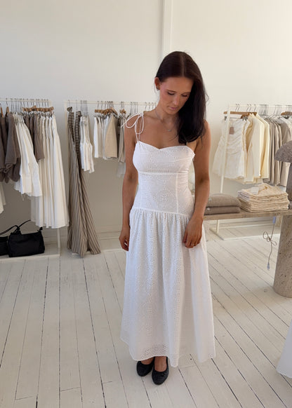 DAGMAR DRESS - Hvid