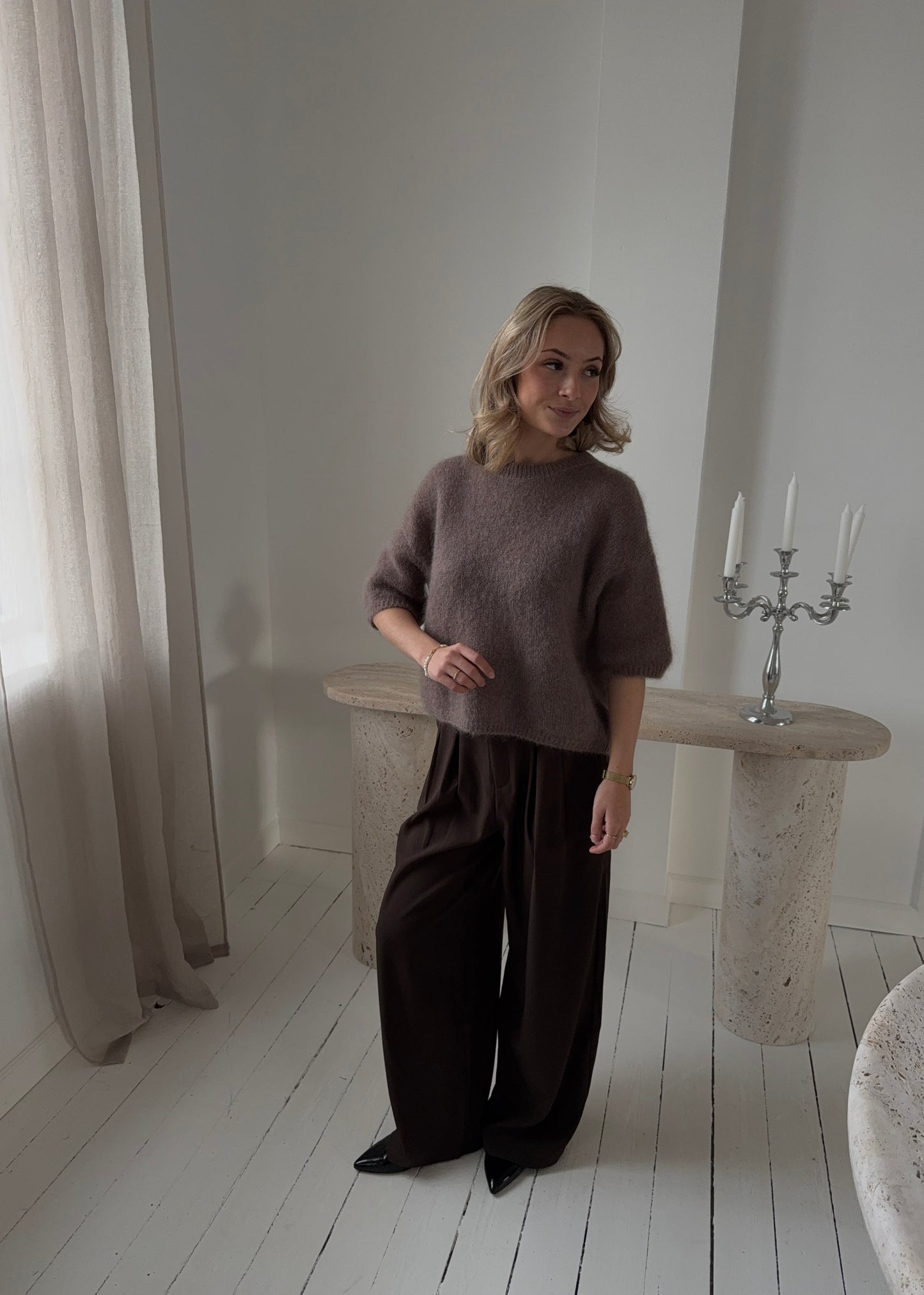 Merle-MAGDA Sweater - Brun