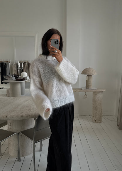Kaia MOHAIR JUMPER - Hvid