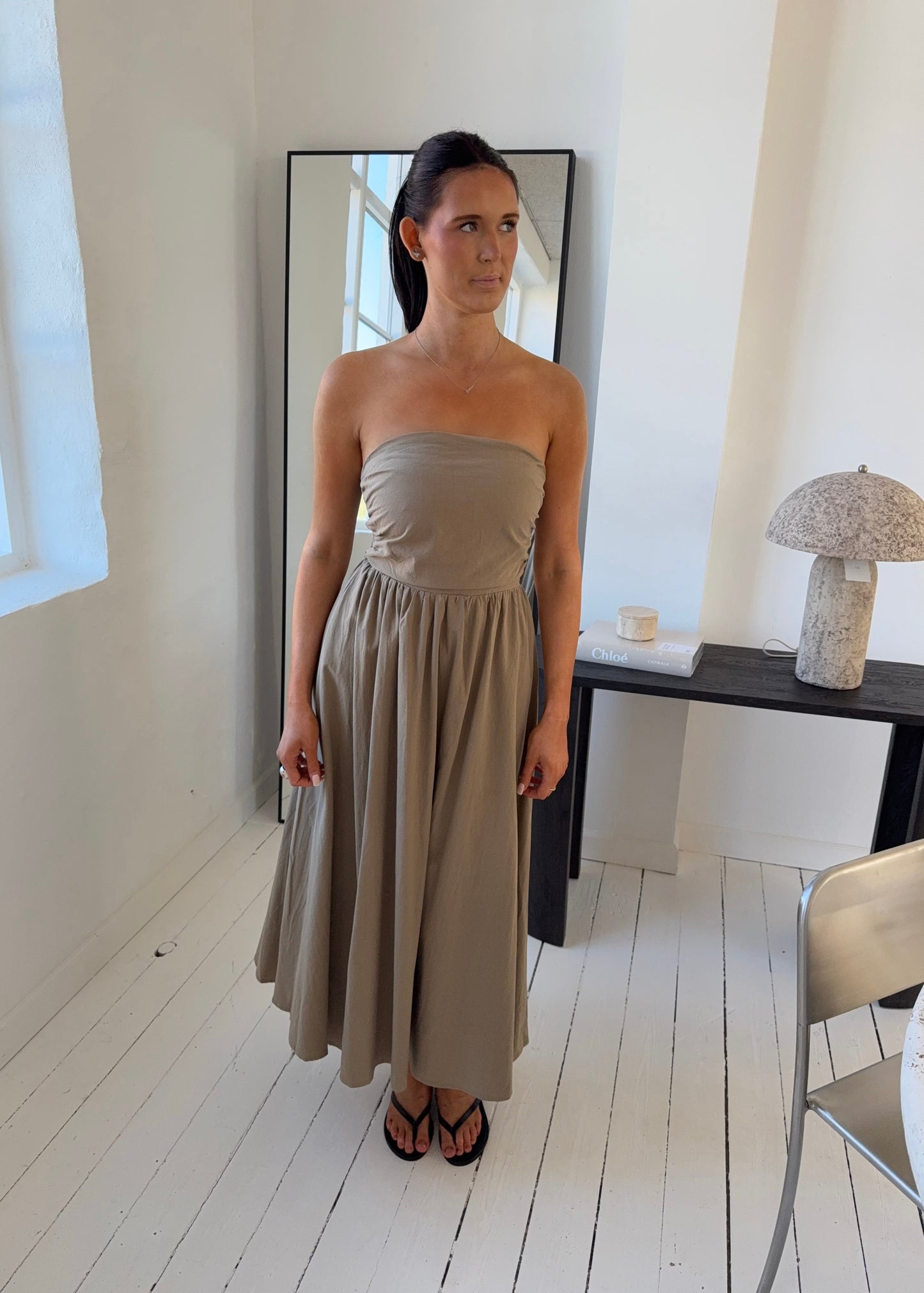 KATJA DRESS - Khaki