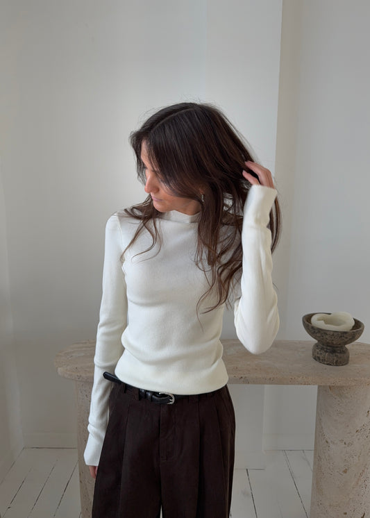 FANNY BLUSE - Cream