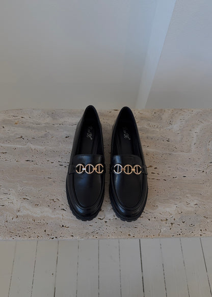 ISABELLA LOAFERS - Sort