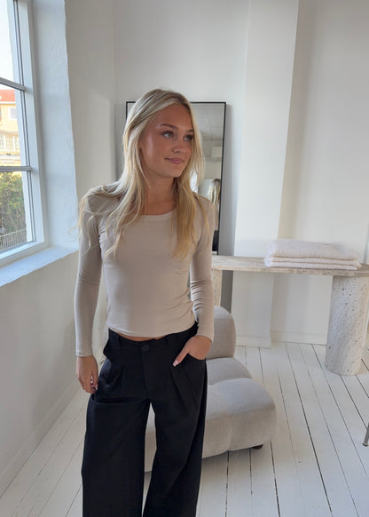 CLEO BLUSE - Beige