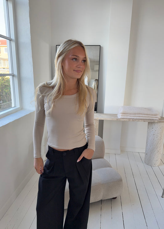 CLEO BLUSE - Beige